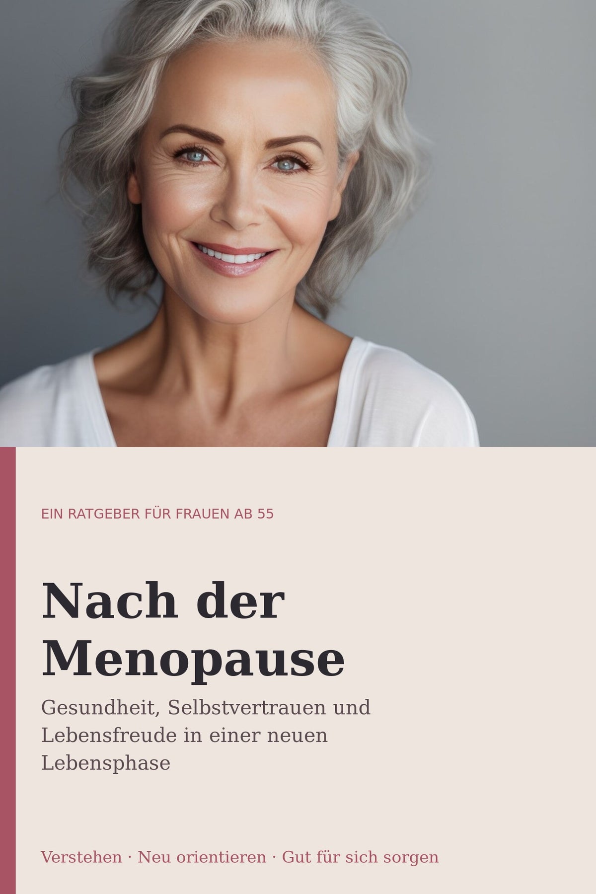 Copertina dell’e-book FemVital Dopo la menopausa – Salute e fiducia in sé dai 55 anni
