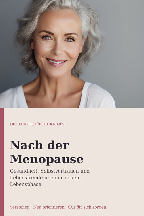 Copertina dell’e-book FemVital Dopo la menopausa – Salute e fiducia in sé dai 55 anni